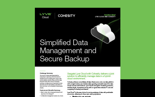 Cohesity Helios Best Practice Guide